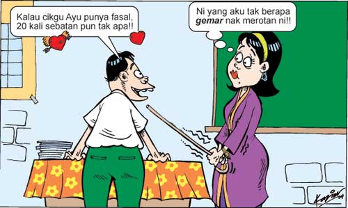 Image result for murid cikgu kartun